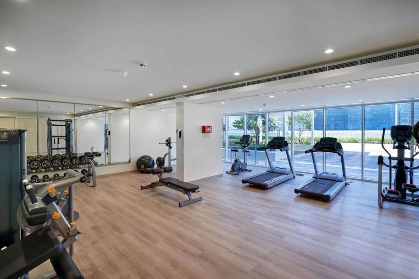 Apartmán 5-Star Burj Khalifa View In Boho With Pool & Gym! Dubaj Exteriér fotografie
